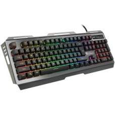 Genesis Datora tastatūra Genesis  Rhod 420 Gaming keyboard, RGB LED light, US, Wired, Black