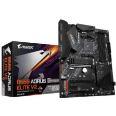 Gigabyte Pamatplate Intel procesorsiem Gigabyte  B550 AORUS ELITE V2 1.0 Processor family AMD, Processor socket AM4, DDR4 DIMM, Memory slots 2, Chipset AMD B, ATX