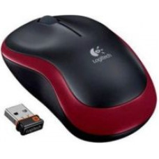 Logitech Datora pele Logitech  MOUSE USB OPTICAL WRL M185/RED 910-002237