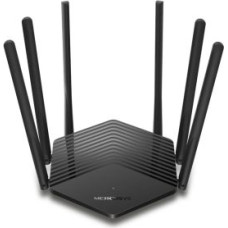 Mercusys Rūteris MERCUSYS  Dual-Band Router MR50G 802.11ac, 600+1300 Mbit/s, 10/100/1000 Mbit/s, Ethernet LAN (RJ-45) ports 2, MU-MiMO Yes, Antenna type 6xFixed, Black