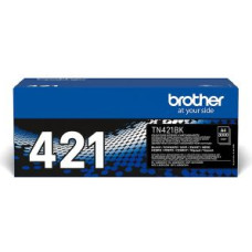 Brother Aksesuāri un izejmateriāli Brother  TN421BK Toner cartridge, Black