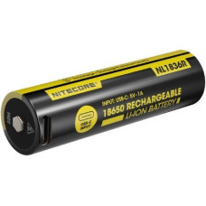 Nitecore Serveru  - Citi piederumi NITECORE  BATTERY RECH. LI-ION 3.6V/NL1836R(3600MAH)