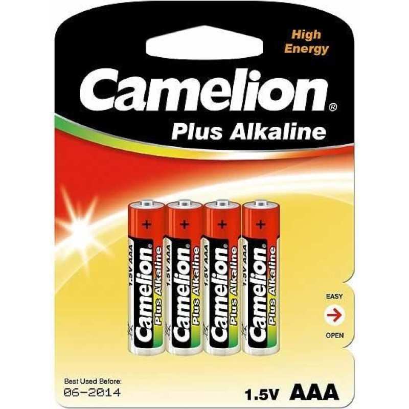 Camelion Cita datorprece Camelion  AAA/LR03, Plus Alkaline, 4 pc(s)