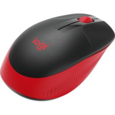 Logitech Datora pele Logitech  Full size Mouse M190 	Wireless, Red, USB