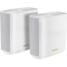 Asus Rūteris Asus  ZenWiFi XT9 AX7800 Tri Band Mesh Router Wifi 6 802.11ax (2pk white)