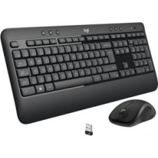 Logitech Datora tastatūra Logitech  MK540 Advanced Keyboard and Mouse Set, Wireless, Mouse included, Batteries included, US, Wireless connection, USB, Black