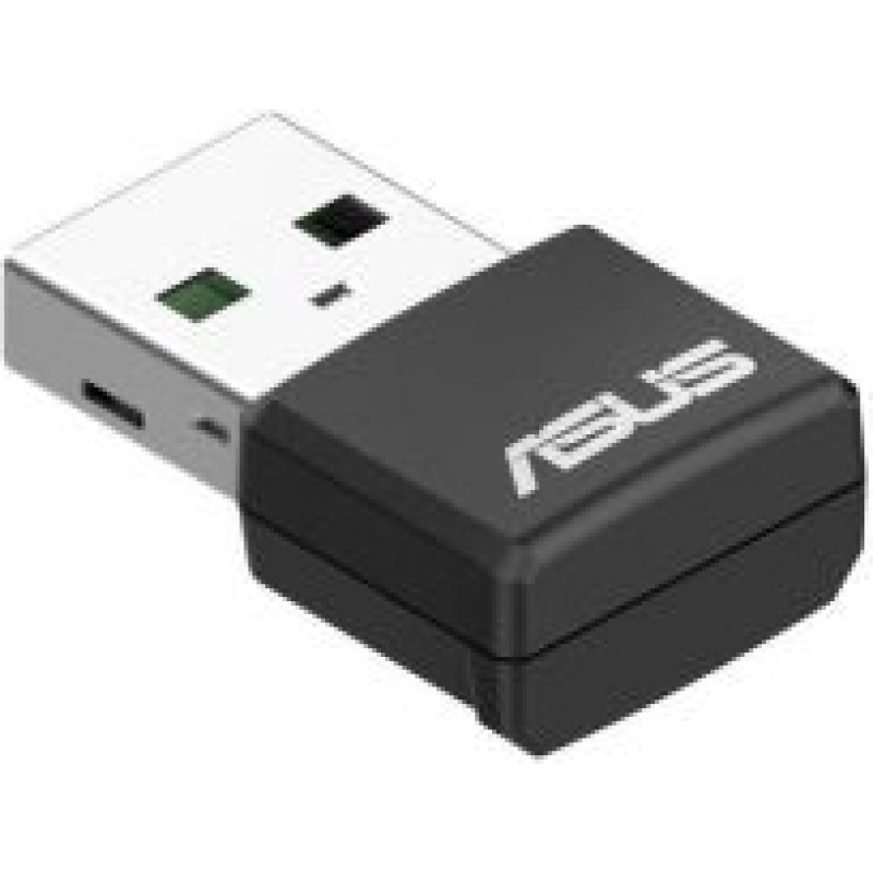 Asus Nevadāms centrmezgls Asus  WRL ADAPTER 1800MBPS USB/DUAL BAND USB-AX55 NANO