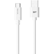 Silicon Power Kabelis Silicon power  USB A to Micro USB-C cable LK10AC White