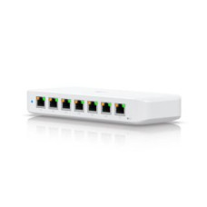 Ubiquiti Nevadāms centrmezgls UBIQUITI  Switch||Ultra|USW-Ultra|Type L2|Desktop/pedestal|8x1000Base-T|8|PoE+ ports 7|USW-ULTRA