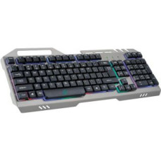 Rebeltec Datora tastatūra Rebeltec Universal Gaming Keyboard Discovery Metal Grey