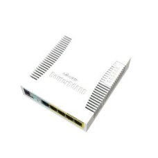 Mikrotik Nevadāms centrmezgls Mikrotik  Switch||CSS106-1G-4P-1S|5x10Base-T / 100Base-TX / 1000Base-T|1xSFP|CSS106-1G-4P-1S