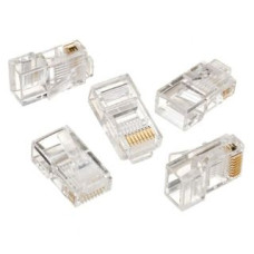 Cablexpert Parveidotājs Cablexpert  Modular plug 8P8C for solid LAN cable CAT5, UTP, 10 pcs. per bag