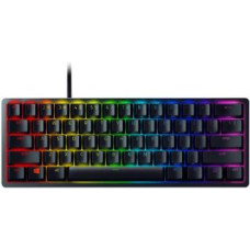 Razer Datora tastatūra Razer  Huntsman Mini, Gaming keyboard, RGB LED light, US, Black, Wired