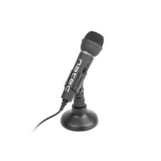 Natec Vadu austiņas Natec  Microphone NMI-0776 Adder Black, Wired