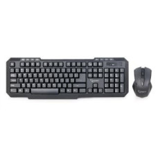 Gembird Datora tastatūra Gembird  KEYBOARD +MOUSE WRL ENG/MULTIMEDIA KBS-WM-02