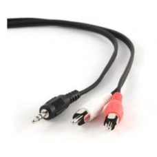 Cablexpert Kabelis Cablexpert  1.5m, 3.5mm/2xRCA, M/M 1.5 m, Black, Red, White