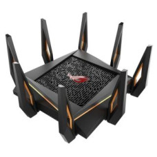 Asus Rūteris Asus  GT-AX11000 Tri-band WiFi Gaming Router ROG Rapture 802.11ax, 10/100/1000 Mbit/s, Ethernet LAN (RJ-45) ports 4, Antenna type 8xExternal, 2 x USB 3.1 Gen 1