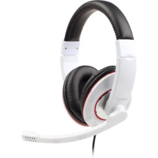 Gembird Vadu austiņas Gembird  HEADSET STEREO WHITE/MHS-001-GW