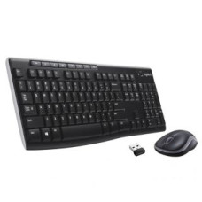 Logitech Datora tastatūra Logitech  MK270 Wireless Keyboard and Mouse Combo, Black