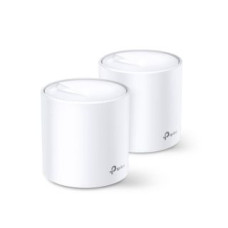 Tp-Link Rūteris TP-Link  Wireless Router||Wireless Router|2-pack|3000 Mbps|Mesh|IEEE 802.11a|IEEE 802.11n|IEEE 802.11ac|IEEE 802.11ax|2x10/100/1000M|DECOX60(2-PACK)