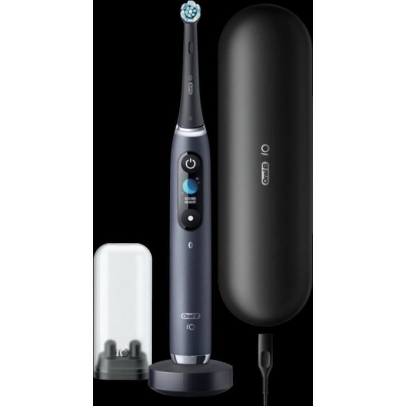 Oral-B Zobu birste Oral-B  Electric toothbrush iO Series 9 Rechargeable, For adults, Number of brush heads included 1, Number of teeth brushing modes 7, Black Onyx