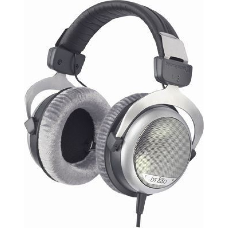 Beyerdynamic Bezvadu austiņas Beyerdynamic  DT 880 Headphones, Wired, On-Ear, Black, Silver