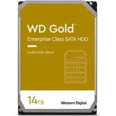 Western Digital Cietais disks HDD Western Digital  HDD||Gold|14TB|SATA 3.0|512 MB|7200 rpm|3,5