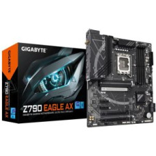 Gigabyte Pamatplate Intel procesorsiem Gigabyte  Mainboard||Intel Z790|LGA1700|ATX|Memory DDR5|Memory slots 4|2xPCI-Express 3.0 1x|1xPCI-Express 3.0 16x|1xPCI-Express 4.0 16x|1xPCI-Express 5.0 16x|3xM.2|1xHDMI|1xDisplayPort|2xUSB 2.0|5xUSB 3.2|1xUSB-C|1xP