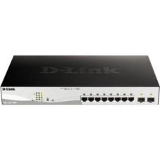 D-Link Tīkla iekārtas D-link  D-LINK 10-Port Layer2 PoE+ Smart Switch