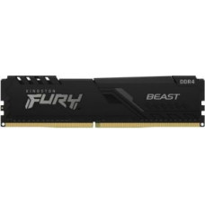 Kingston Operatīv atmiņa DDR4 Kingston  Fury Beast 4 GB, DDR4, 2666 MHz, PC/server, Registered No, ECC No