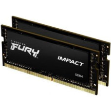 Kingston Operatīv atmiņa DDR4 Kingston  Fury Impact 16 GB, SODIMM, 3200 MHz, Notebook, Registered No, ECC No, 2x8 GB