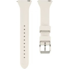 Connect Siksniņa Connect  22mm T-buckle Silicone Loop Watch Strap (130mm M/L) Silver