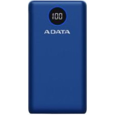 Adata Bezvadu lādētājs ADATA  ADATA P20000QCD PowerBank 20000mAh Blue