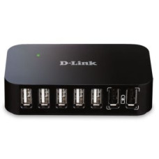 D-Link Rūteris D-link  7-Port USB 2.0 Hub DUB-H7/E