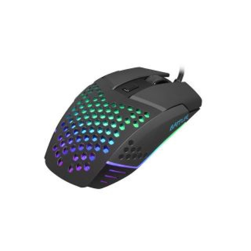 Fury Datora pele Fury  Battler, 6400 DPI, RGB LED light, Wired Optical Gaming Mouse