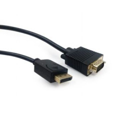 Gembird Monitoru piederums Gembird  CABLE DISPLAY PORT TO VGA 1.8M/CCP-DPM-VGAM-6