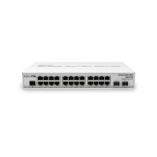 Mikrotik Nevadāms centrmezgls Mikrotik  Switch||CRS326-24G-2S+IN|24x10Base-T / 100Base-TX / 1000Base-T|2xSFP+|CRS326-24G-2S+IN