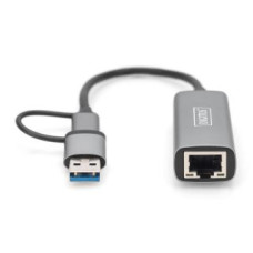 Digitus Kabelis Digitus  DN-3028 | USB3.0/USB C 3.1 to 2.5G Ethernet Adapter