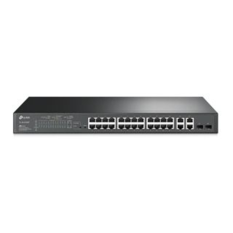 Tp-Link Nevadāms centrmezgls TP-Link  Switch||TL-SL2428P|Rack|PoE+ ports 24|250 Watts|TL-SL2428P