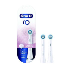 Oral-B Zobu birste Oral-B  iO Refill Gentle Care Replaceable toothbrush heads, 2 pcs, White