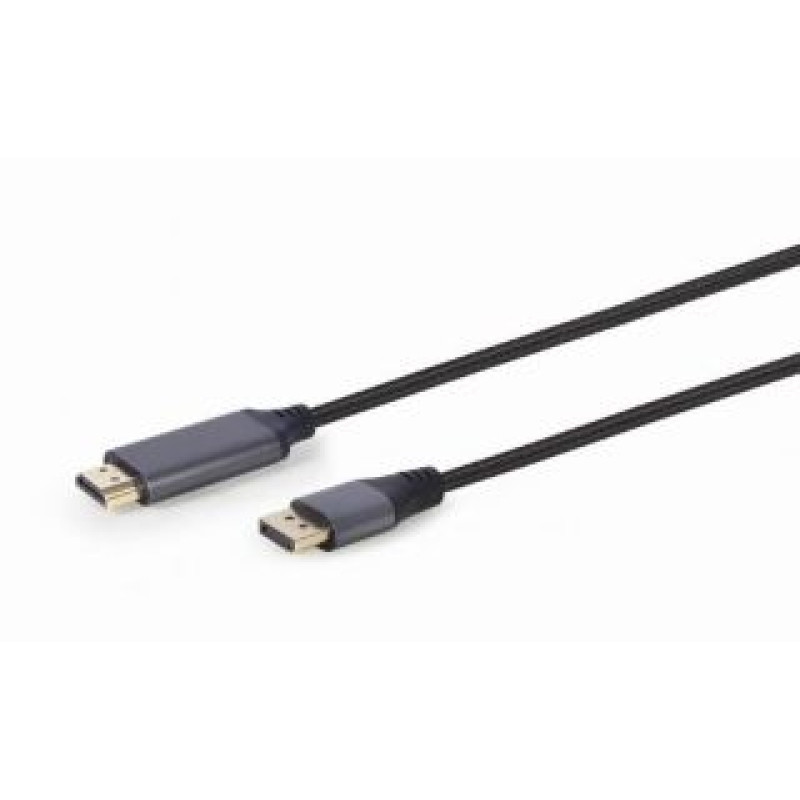 Gembird Monitoru piederums Gembird  CABLE DISPLAY PORT TO HDMI/1.8M CC-DP-HDMI-4K-6