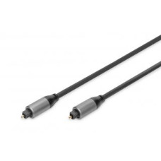 Digitus Parveidotājs Digitus  TOSLINK CABLE M/M, Digital Audio DB-510510-030-S 3 m, Black