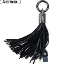 Remax Kabelis Remax Universal Tassels Ring Cable for Micro Black