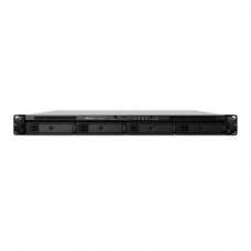 Synology Zibatmiņa Synology  Rack NAS RS1619xs+ up to 4 HDD/SSD Hot-Swap, Intel Xeon D-1527 Quad Core, Processor frequency 2.2 GHz, 8 GB, DDR4, Redundant PSU, 2xM.2 2280 NVMe slots, RAID 0,1,5,6,10,Hybrid, 4x1GbE, 2xUSB 3.0, 1xPCIe, 1x Expansion port, Dua