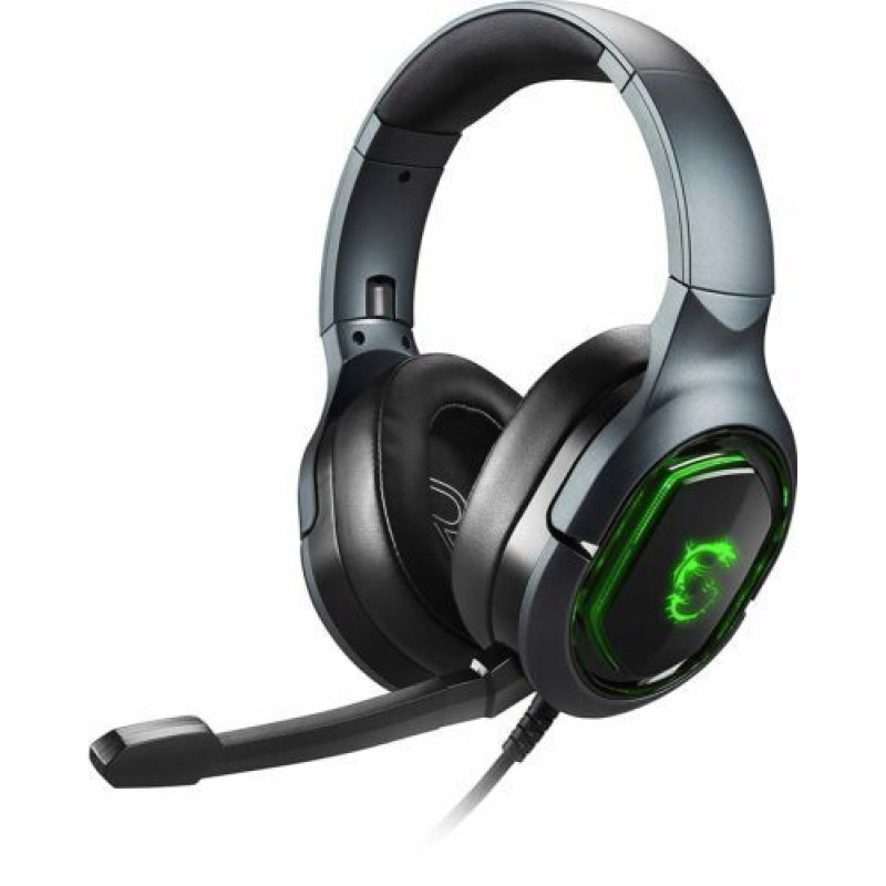 MSI Bezvadu austiņas MSI  Immerse GH50 Gaming Headset, Wired, Black