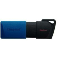 Kingston Zibatmiņa Kingston  USB 3.2 Flash Drive DataTraveler Exodia M 64 GB, USB 3.2, Black/Blue