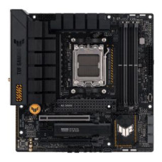 Asus Pamatplate Intel procesorsiem Asus  TUF GAMING B650M-PLUS WIFI Processor family AMD, Processor socket AM5, DDR5 DIMM, Memory slots 4, Supported hard disk drive interfaces 	SATA, M.2, Number of SATA connectors 4, Chipset AMD B650,  micro-ATX