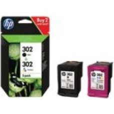 HP Aksesuāri un izejmateriāli HP  HP 302 Ink Cartridge Combo 2-Pack