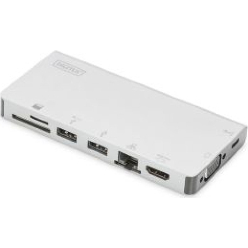 Digitus Bezvadu austiņas Digitus  USB-C Multiport Travel Dock 	DA-70866