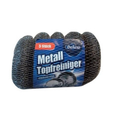 Deluxe Metal-Topfreiniger metāla birste x5